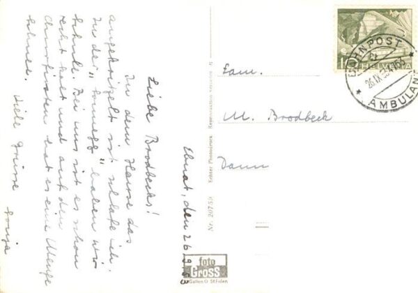 Ebnat-Kappel SG Frauenschule und Kinderheim Sonnegg – Bild 2