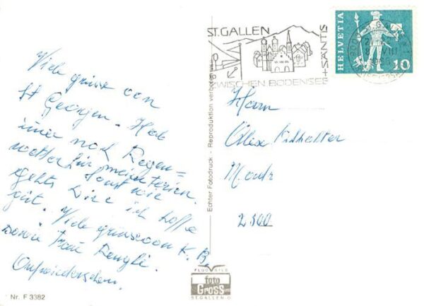 St Georgen St Gallen Fliegeraufnahme mit Blick zum Bodensee – Bild 2