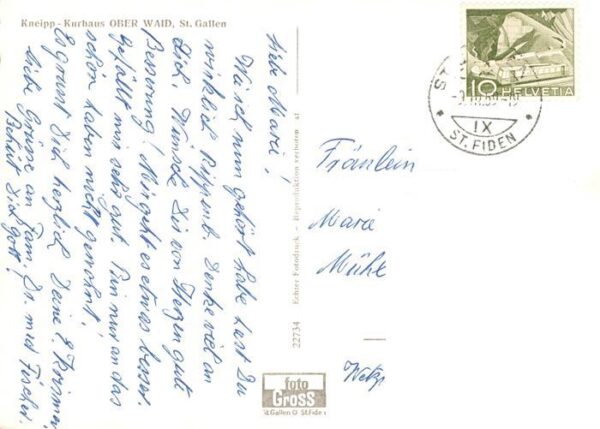 St Gallen SG Kneipp Kurhaus Ober Waid – Bild 2