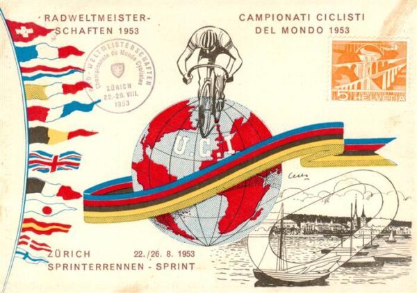 Zuerich ZH Radweltmeisterschaften 1953