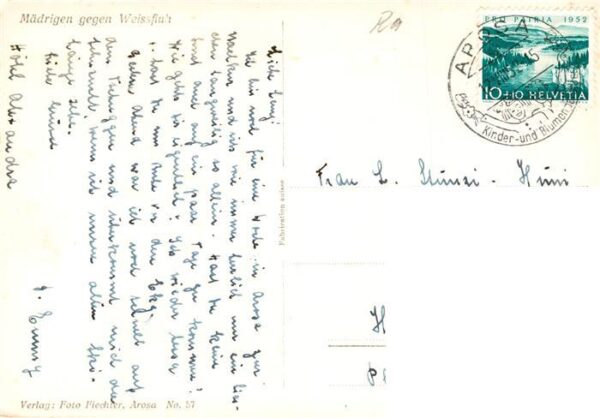 Maedrigen GR mit Weissfluh – Bild 2
