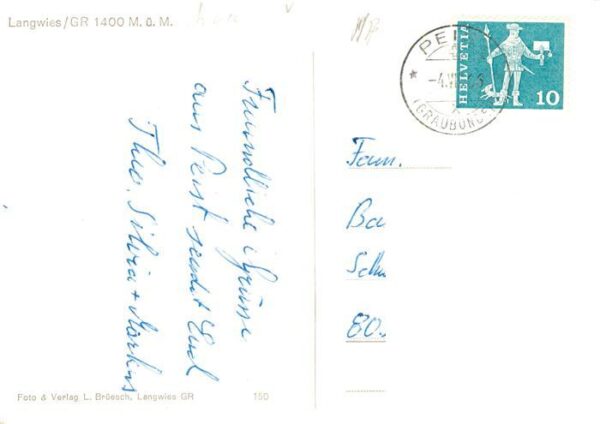 Langwies GR Ortsansicht – Bild 2