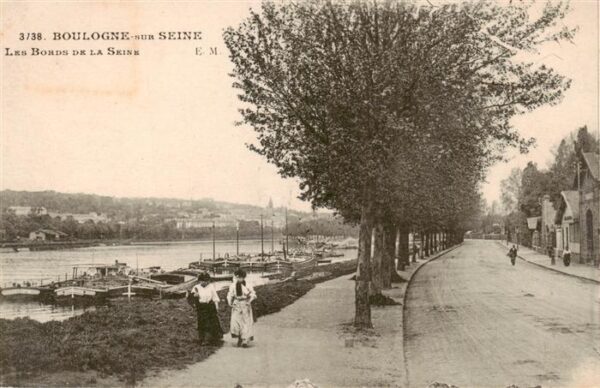 Boulogne-sur-Seine Bilancourt 92 Les bords de la Seine
