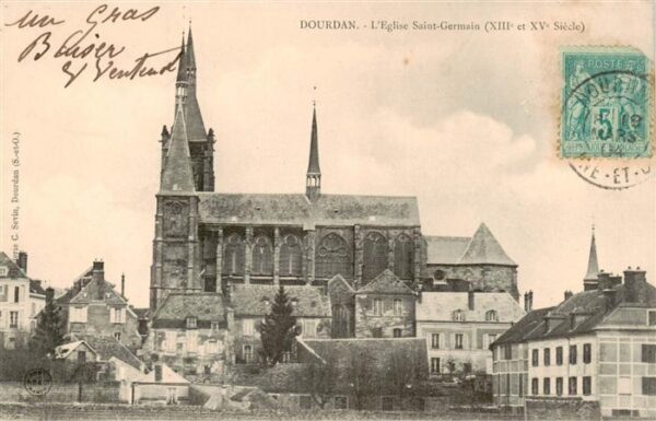 Dourdan 91 Essonne Eglise Saint Germain