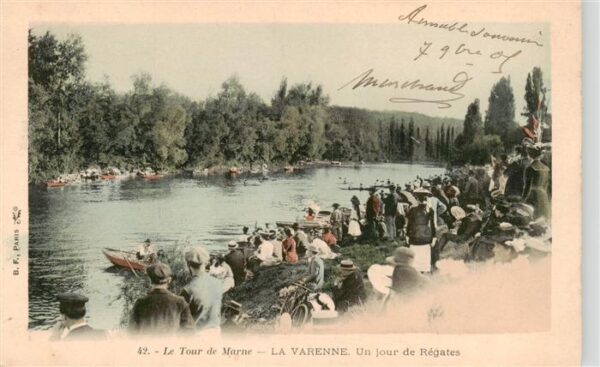 La Varenne  Saint Hilaire 94 Val-de-Marn Le tour de Marne Un jour de Regates