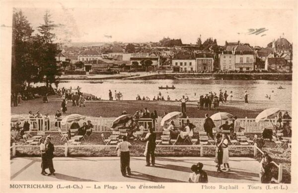 Montrichard 41 Loir-et-Cher La Plage Vue d_ensemble