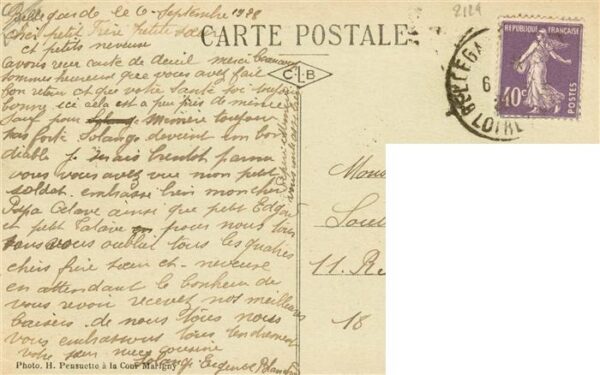 Bellegarde 45 Loiret Rue Demersay et Rue Gambetta – Bild 2