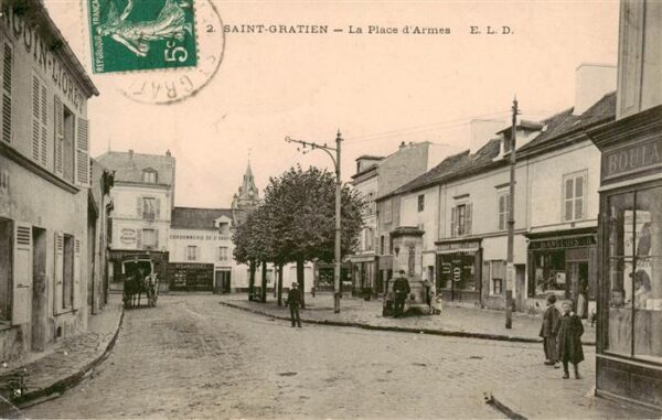 Saint-Gratien 95 Oise La Place d_Armes
