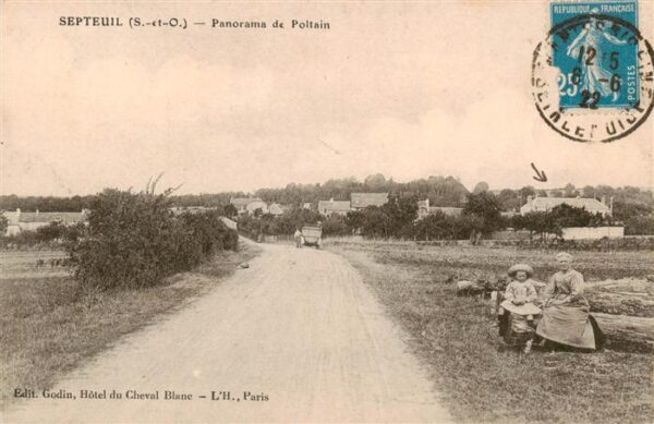 Septeuil 78 Yvelines Panorama de Poltain