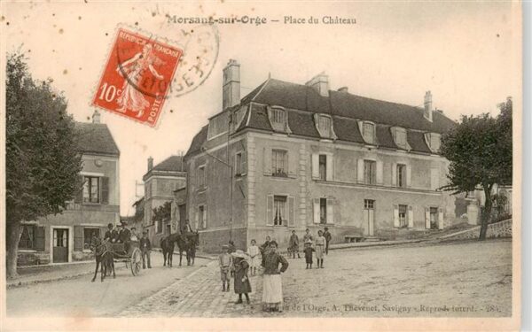 Morsang-sur-Orge 91 Essonne Place du Chateau