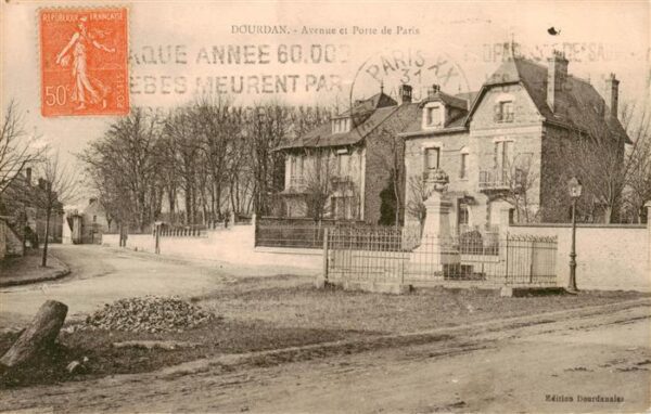 Dourdan 91 Essonne Avenue et Porte de Paris