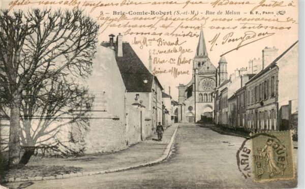 Brie-Comte-Robert 77 Seine-et-Marne Rue de Melun