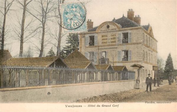 Vaujours 93 Seine-Saint-Denis Hotel du Grand Cerf