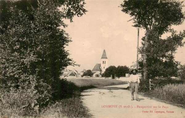 Lommoye 78 Yvelines Perspective sur le Pays