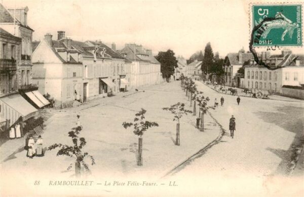 Rambouillet 78 Yvelines Le Place Felix Faure