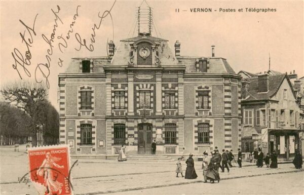 Vernon 27 Eure Postes et Telegraphes