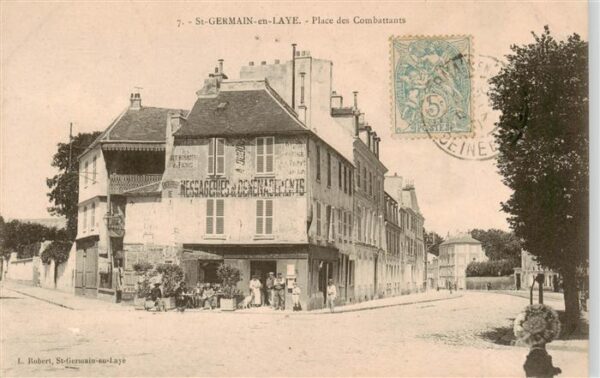 St-Germain  -en-Laye 78 Yvelines Place des Combattants