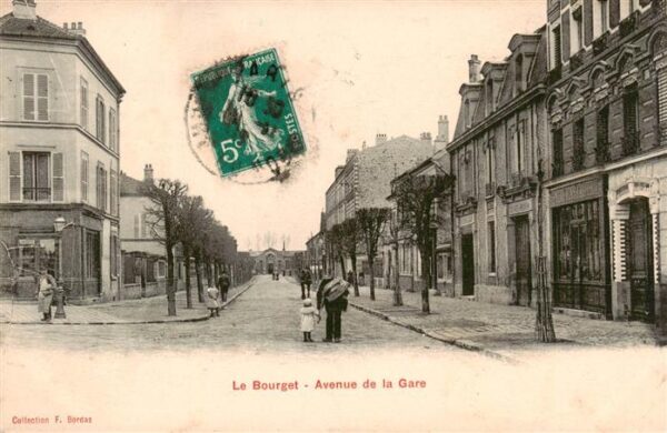 Le Bourget 93 Seine-Saint-Denis Avenue de la Gare