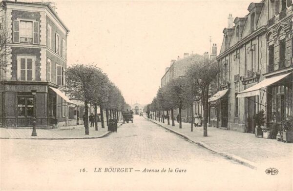 Le Bourget 93 Seine-Saint-Denis Avenue de la Gare