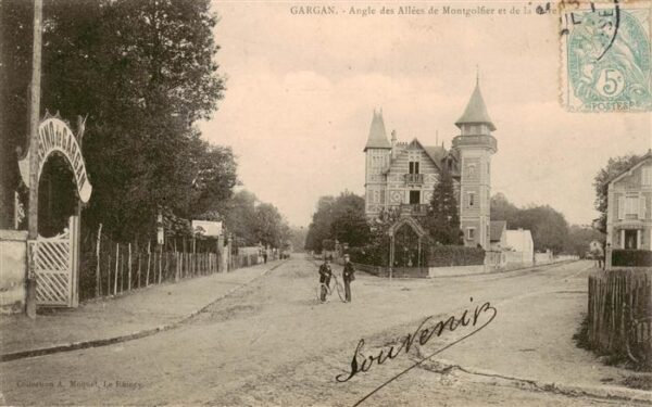 Gargan Livry 93 Seine-Saint-Denis Angle des Allees de Montgolfier et de l