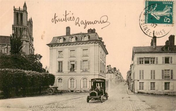Mantes-la-Jolie Mantes-sur-Seine 78 Yvel La Rue Nationale