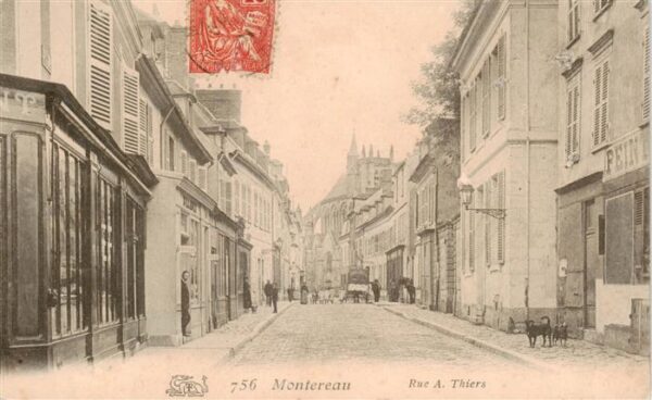 Montereau -Fault-Yonne 77 Seine-et-Marne Rue A Thiers