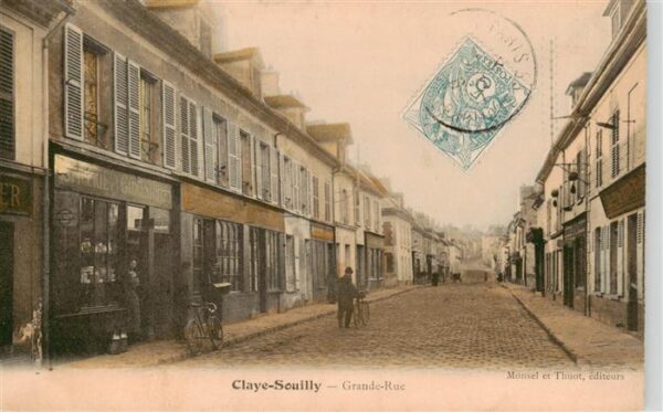 Claye-Souilly 77 Seine-et-Marne Grande Rue