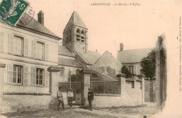 Arronville 95 Val-d Oise La Mairie L'Eglise