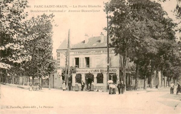 Parc Saint-Maur 94 Val-de-Marne La Porte Blanche Boulevard National Ave