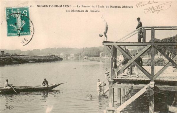 Nogent 94-sur-Marne Le Ponton de l’Ecole de Natation Milita