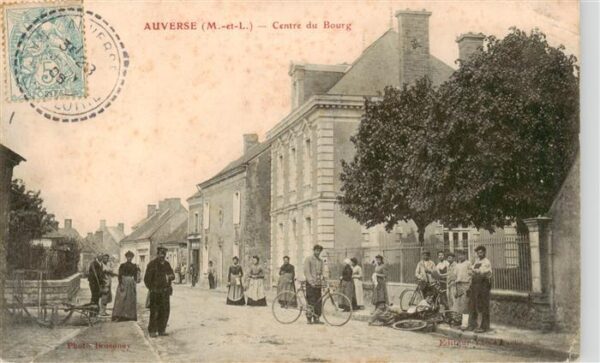 Auverse 49 Maine-et-Loire Centre du Bourg