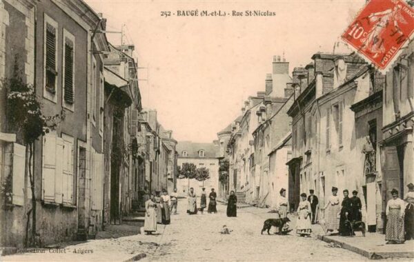 Bauge 49 Maine-et-Loire Rue St Nicolas