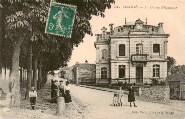 Bauge 49 Maine-et-Loire La Caisse d_Epargne