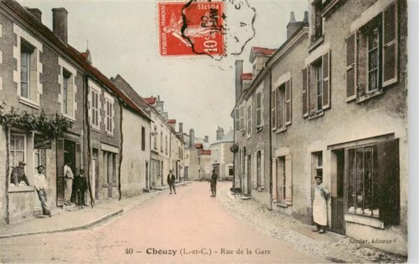Chouzy-sur-Cisse 41 Loir-et-Cher Rue de la Gare