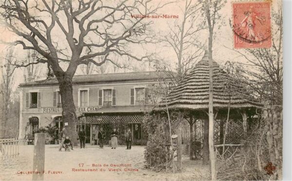 Villiers-sur-Marne 94 Val-de-Marne Bois de Gourmont Restaurant du Vieux Ch