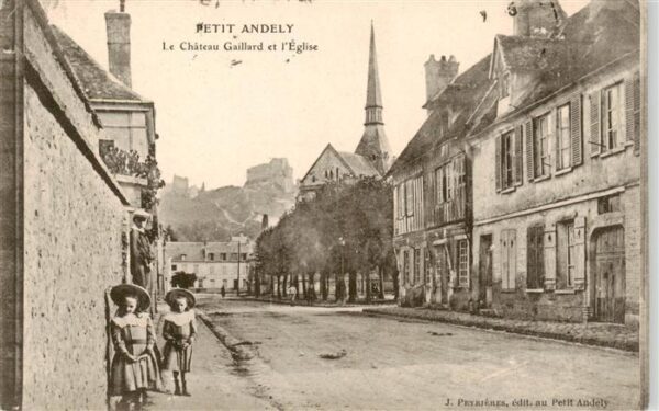 Le Petit Andely Le Chateau Gaillard et l'Eglise