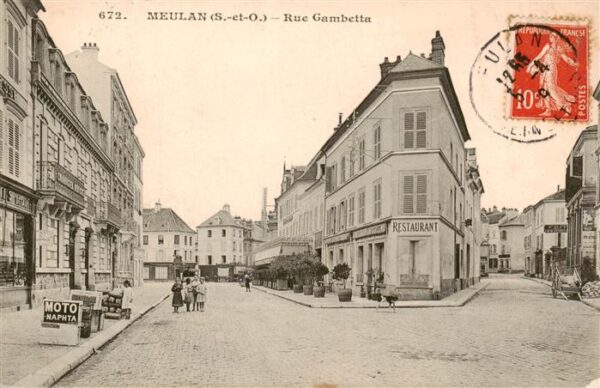 Meulan 78 Yvelines Rue Gambetta