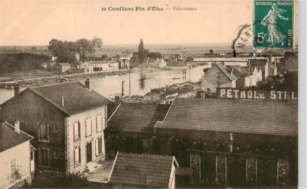 Conflans Fin d Oise 78 Yvelines Panorama
