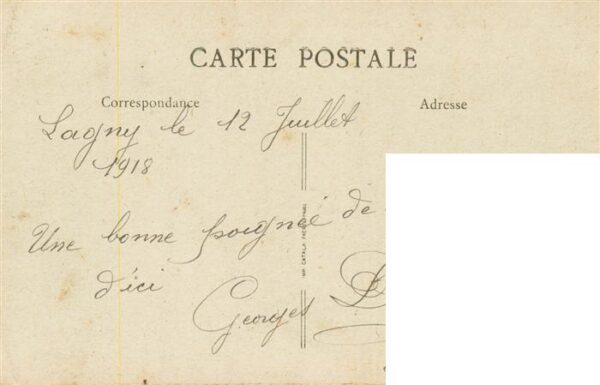 Lagny-Thorigny 77 Sur l’ordre du Marechal French le Genie – Bild 2