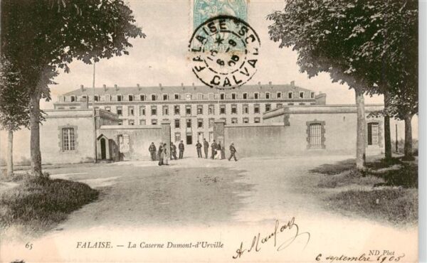 Falaise  14 Calvados La Caserne Dumont d Urville