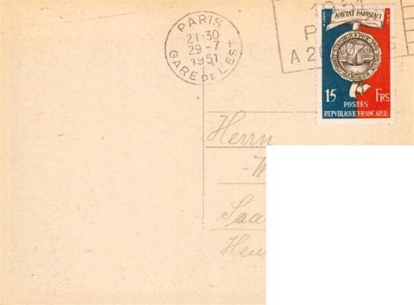 Paris 75 Parc des Expositions 1951 – Bild 2