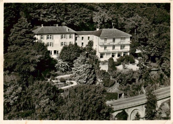 Brissago Lago Maggiore TI Miralago Kindererholungsheim Fliegerauf
