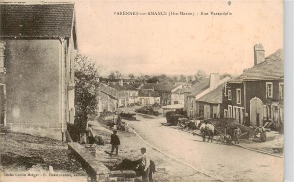 Varennes-sur-Amance Langres 52 Haute-Mar Rue Varandelle Feldpost