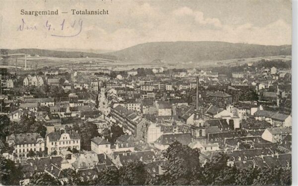 Saargemuend Sarreguemines 57 Moselle Panorama