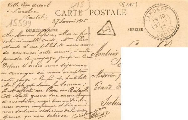 Lanobre 15 Cantal Villa Bon accueil – Bild 2