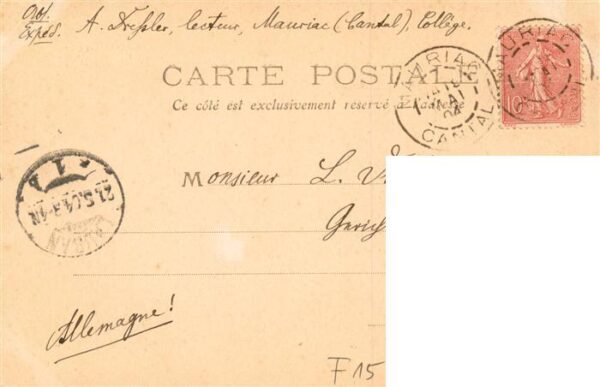 Mauriac 15 Cantal La Grande Rue – Bild 2