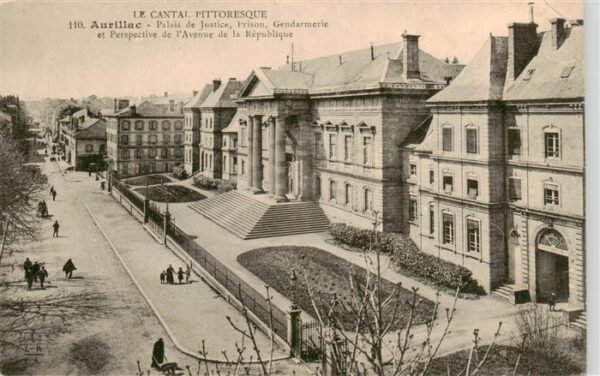 Aurillac 15 Palais de Justice Prison Gendarmerie et