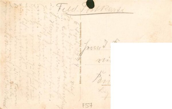 Chateau-Salins 57 Moselle Ackerbau Strasse Feldpost – Bild 2