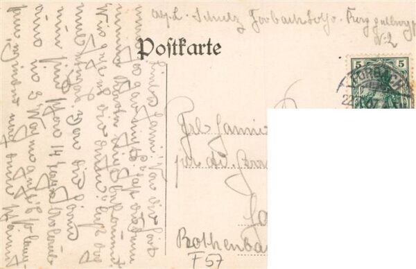 Forbach 57 Moselle Lothringen Schlossberg mit Blick nach Stieringen – Bild 2
