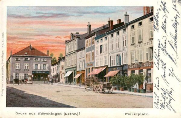Moerchingen Morhange 57 Moselle Lothring Marktplatz